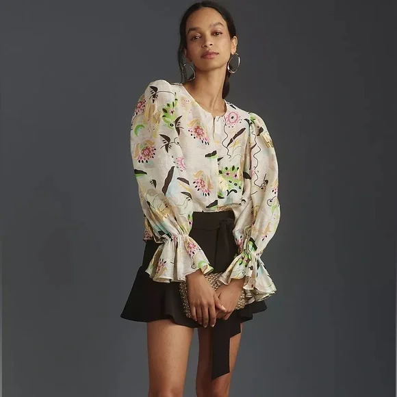 The Cynthia Rowley Love Locket Blouse - Picture 4 of 15